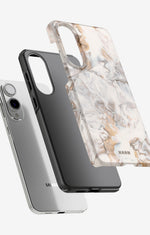 Samsung Galaxy S25 Edge Tough Case – Icy Caramel - View 2