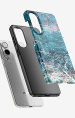 Samsung Galaxy S25 Edge Tough Case – Icy Marble - View 2