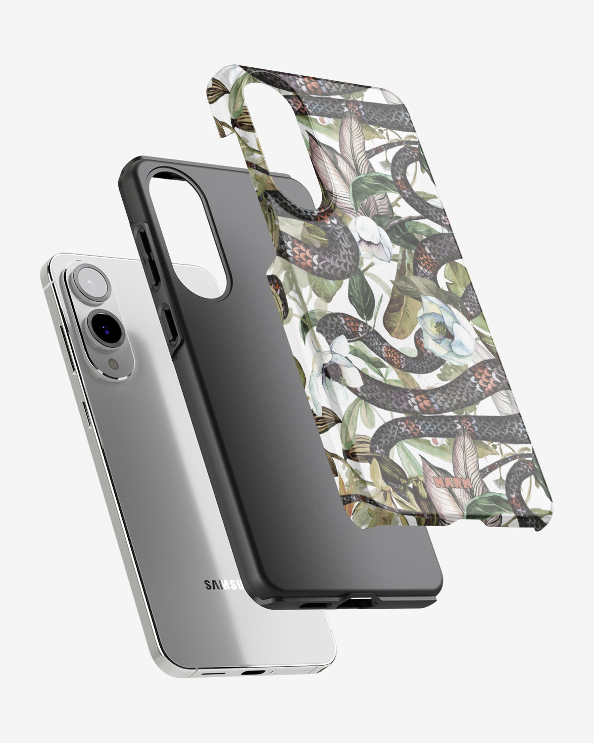 Samsung Galaxy S25 Edge Tough Case – Jungle Snake - View 2