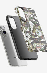 Samsung Galaxy S25 Edge Tough Case – Jungle Snake - View 2