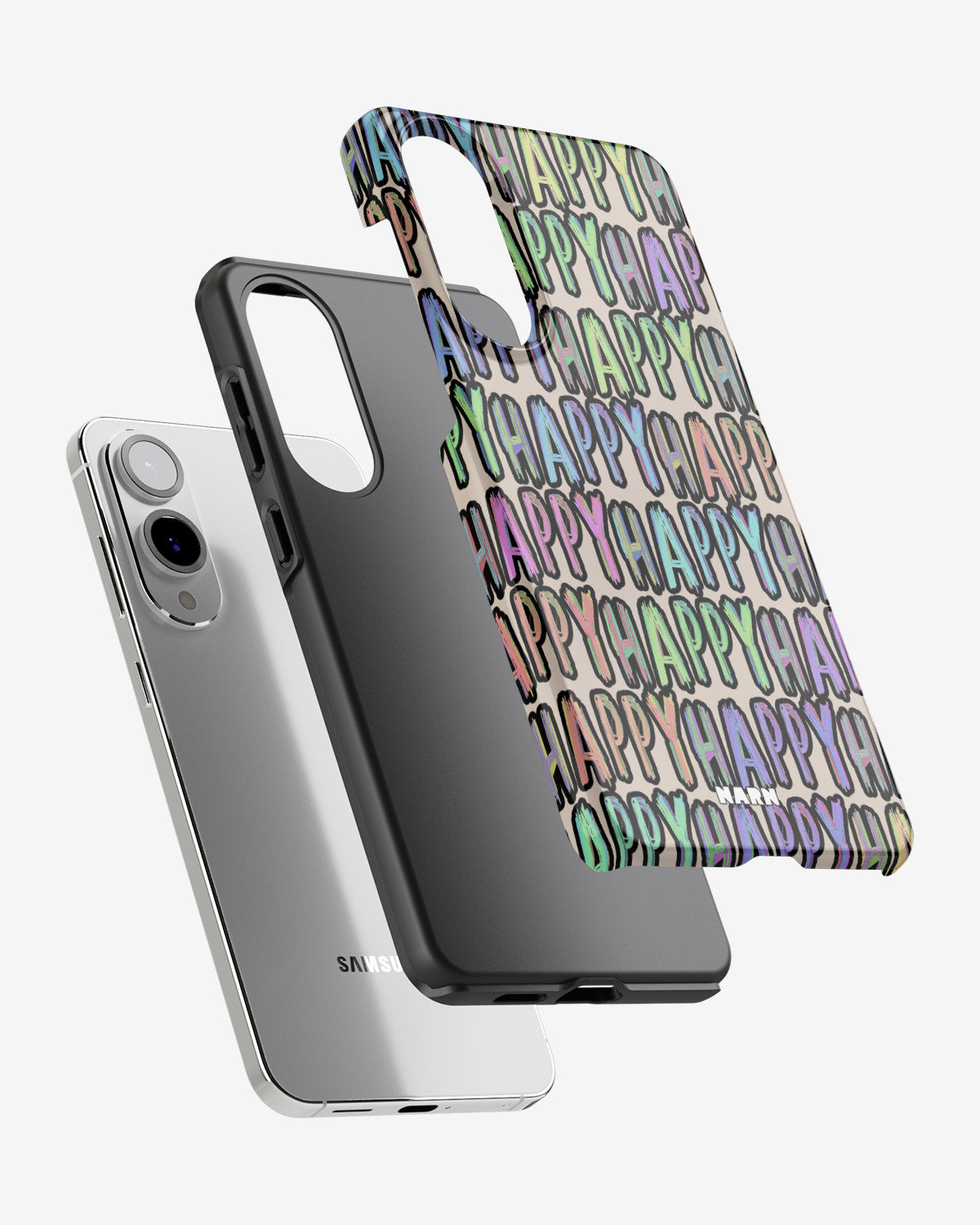 Samsung Galaxy S25 Edge Tough Case – Happy - View 2