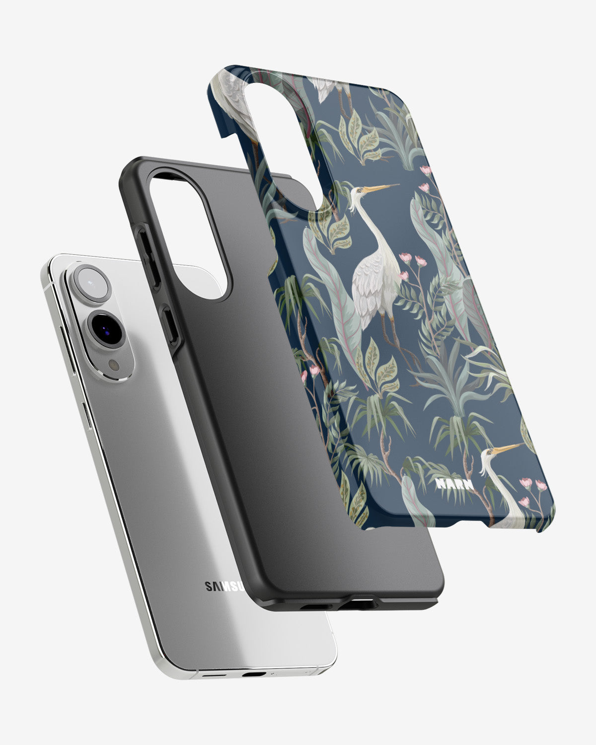 Samsung Galaxy S25 Edge Tough Case – Royal Bird - View 2