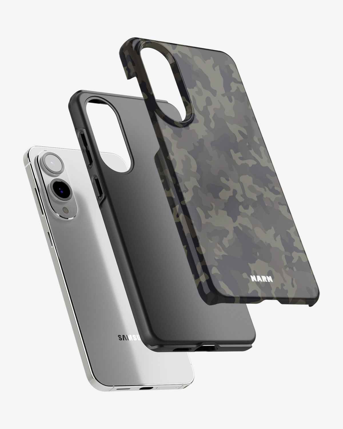 Samsung Galaxy S25 Edge Tough Case – Jungle Green Camo - View 2