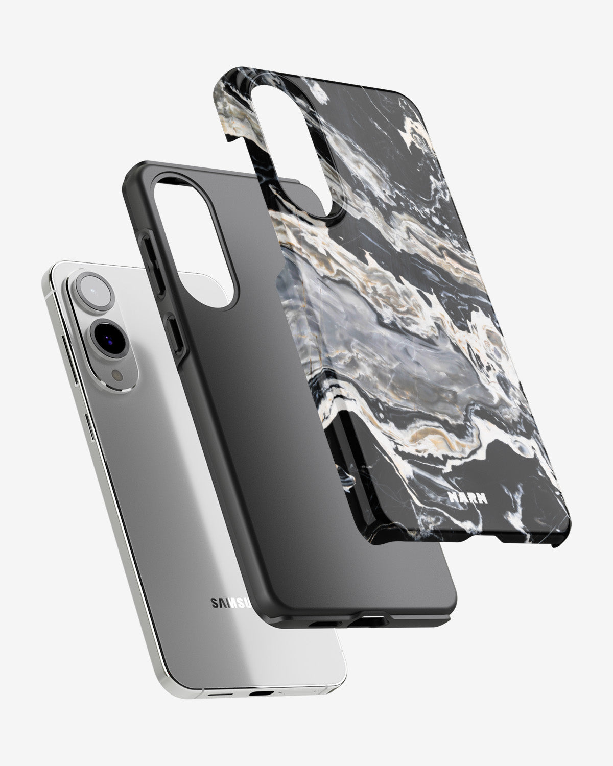 Samsung Galaxy S25 Edge Tough Case – Dark Swirl - View 2
