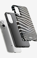 Samsung Galaxy S25 Edge Tough Case – Zebra Stripe - View 2
