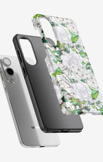 Samsung Galaxy S25 Edge Tough Case – White Bloom - View 2
