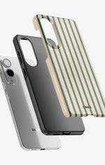 Samsung Galaxy S25 Edge Tough Case – Evergreen Stripe - View 2