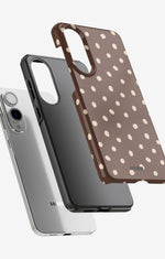 Samsung Galaxy S25 Edge Tough Case – Choco Dots - View 2