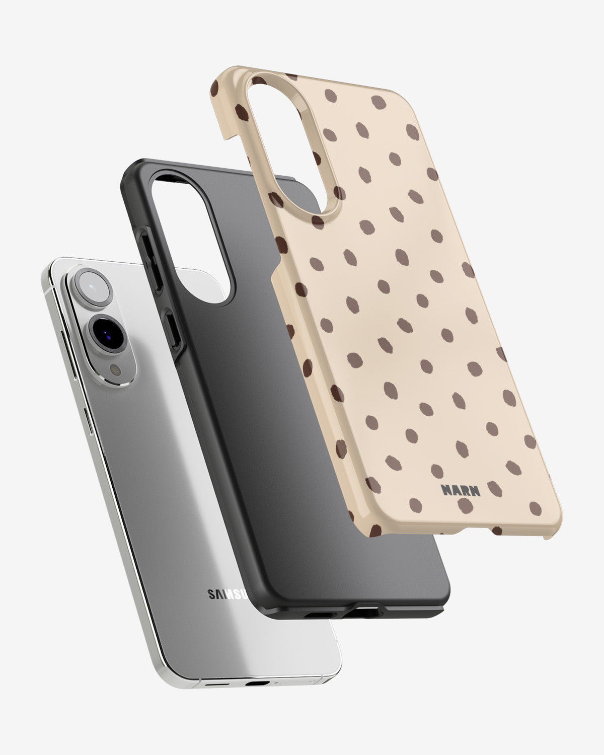 Samsung Galaxy S25 Edge Tough Case – Cookie Dots - View 2