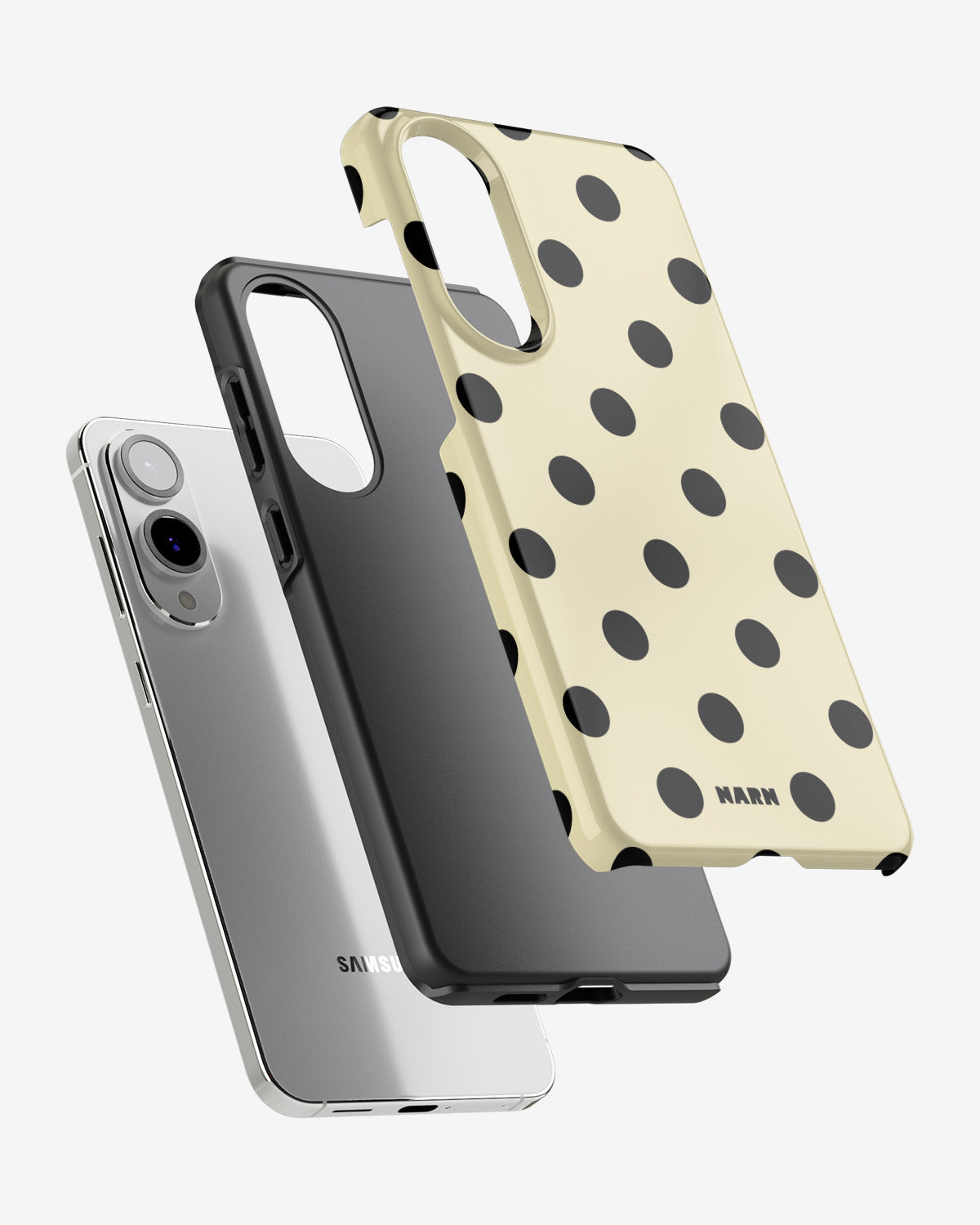 Samsung Galaxy S25 Edge Tough Case – Honey Dots - View 2