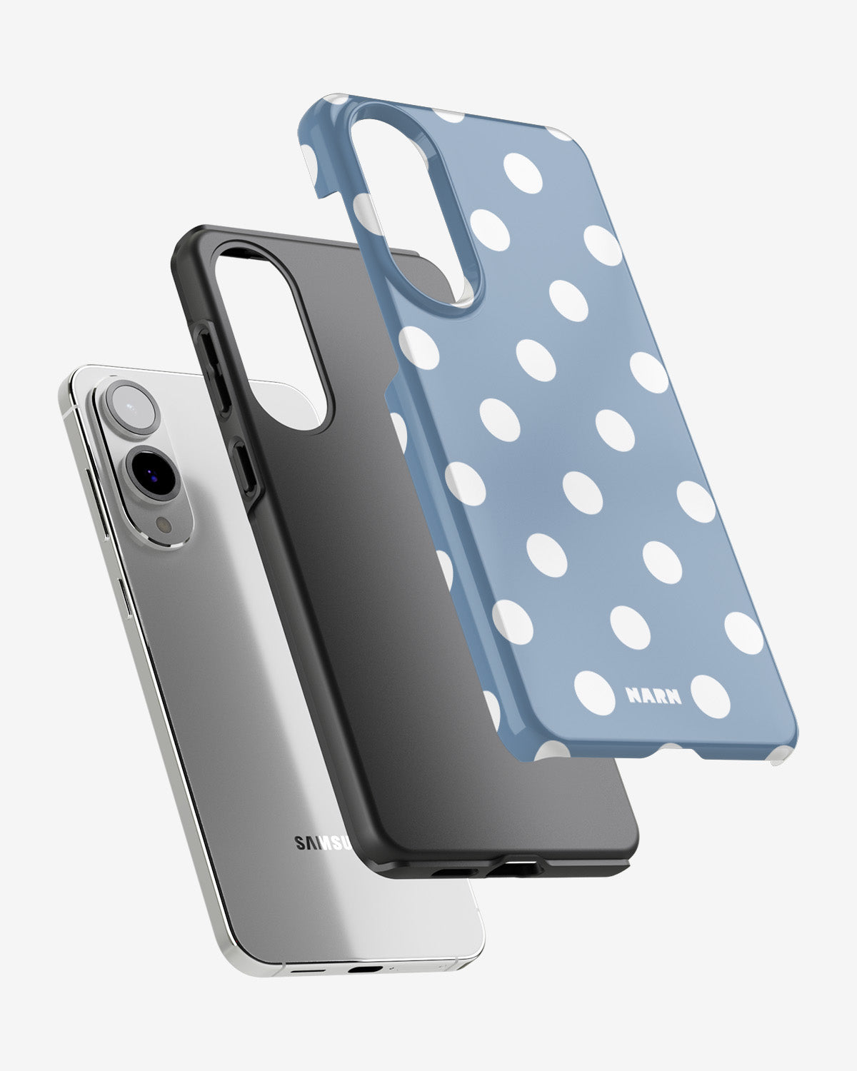 Samsung Galaxy S25 Edge Tough Case – Sky Dots - View 2