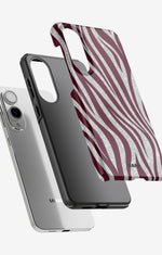 Samsung Galaxy S25 Edge Tough Case – Velvet Zebra - View 2