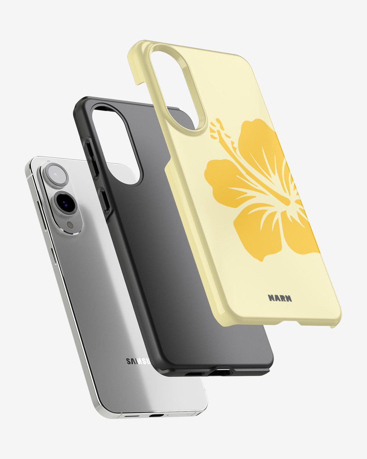Samsung Galaxy S25 Edge Tough Case – Golden Bloom - View 2