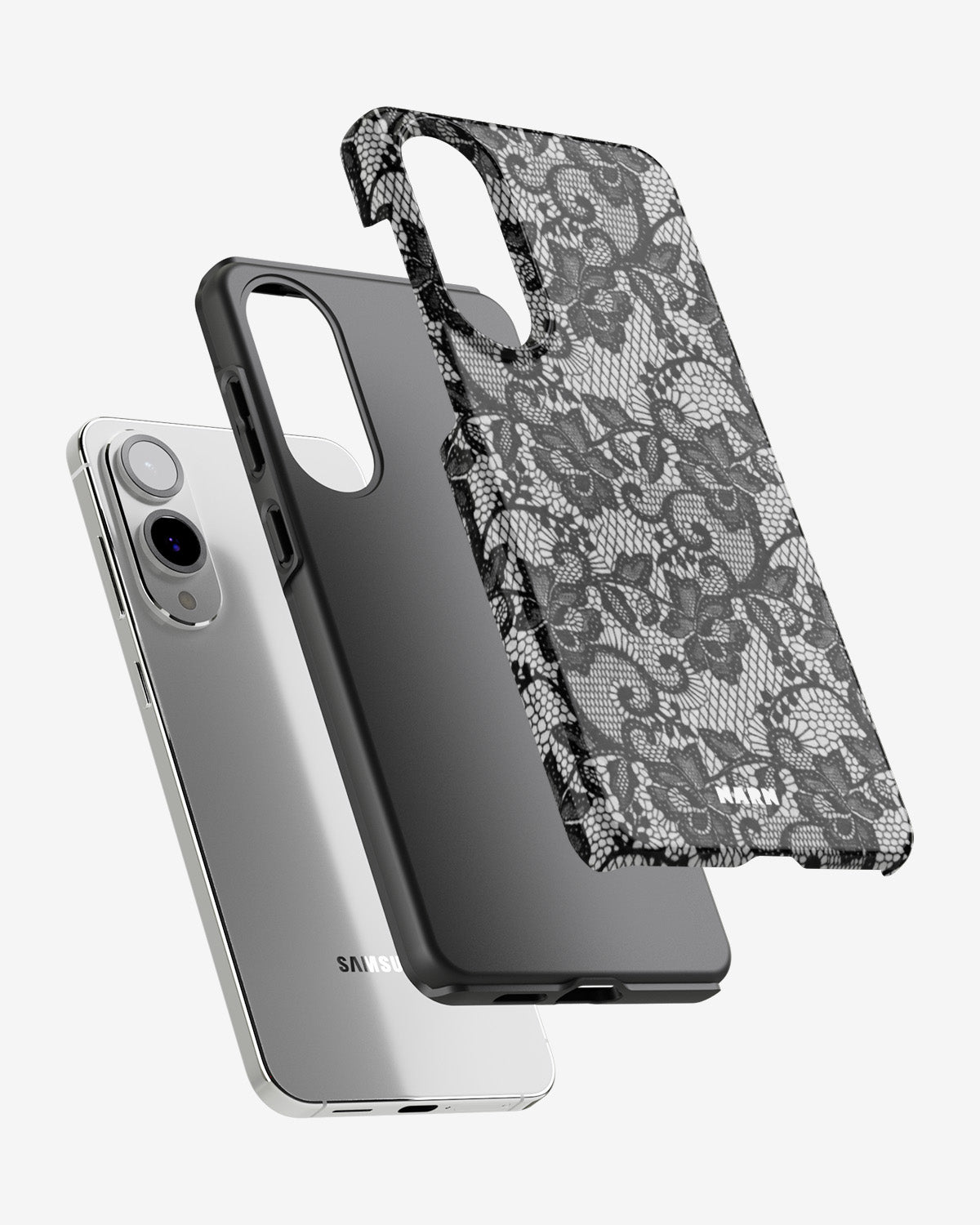Samsung Galaxy S25 Edge Tough Case – Midnight Lace - View 2
