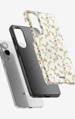 Samsung Galaxy S25 Edge Tough Case – Vintage Rose - View 2
