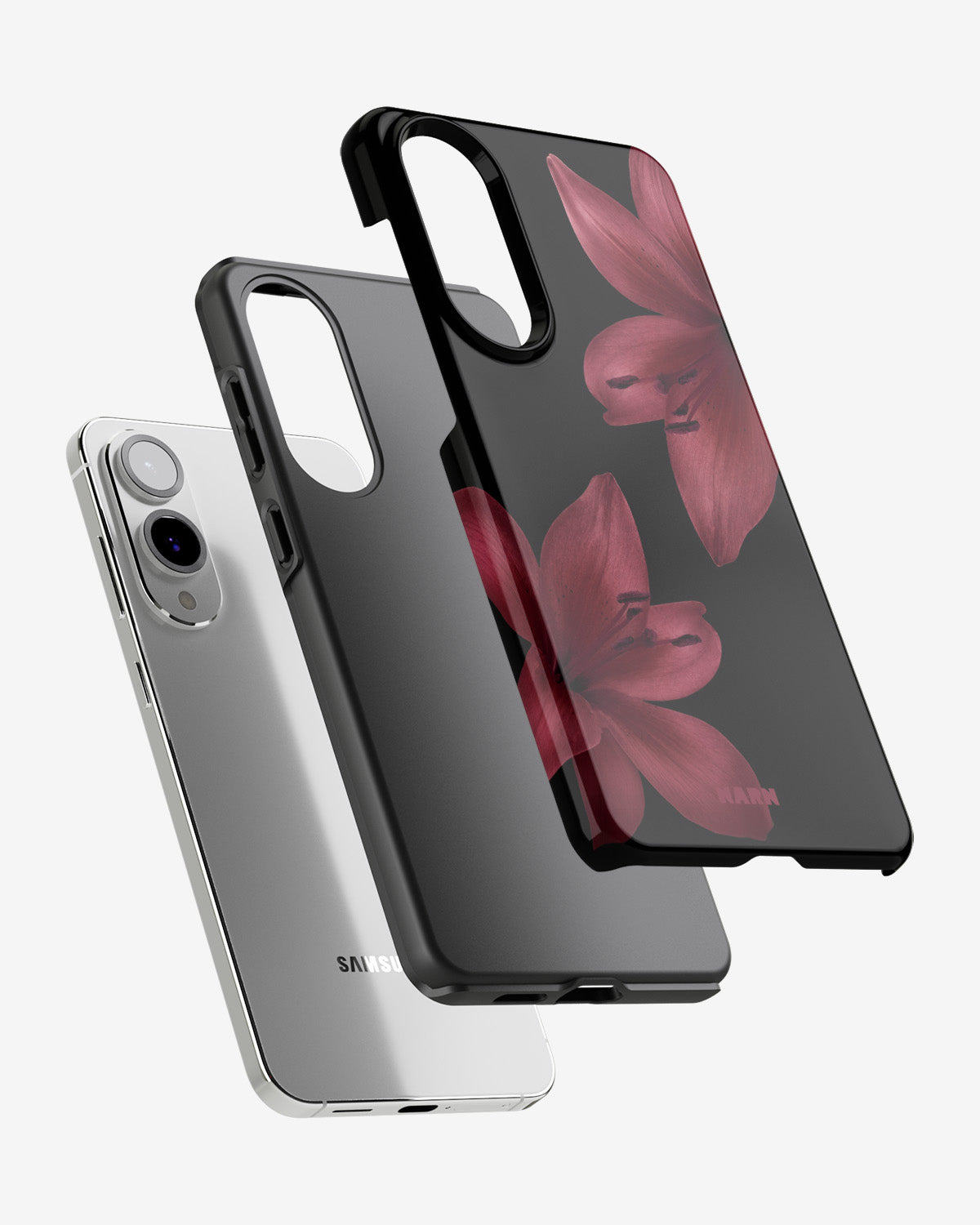 Samsung Galaxy S25 Edge Tough Case – Ruby Lily - View 2