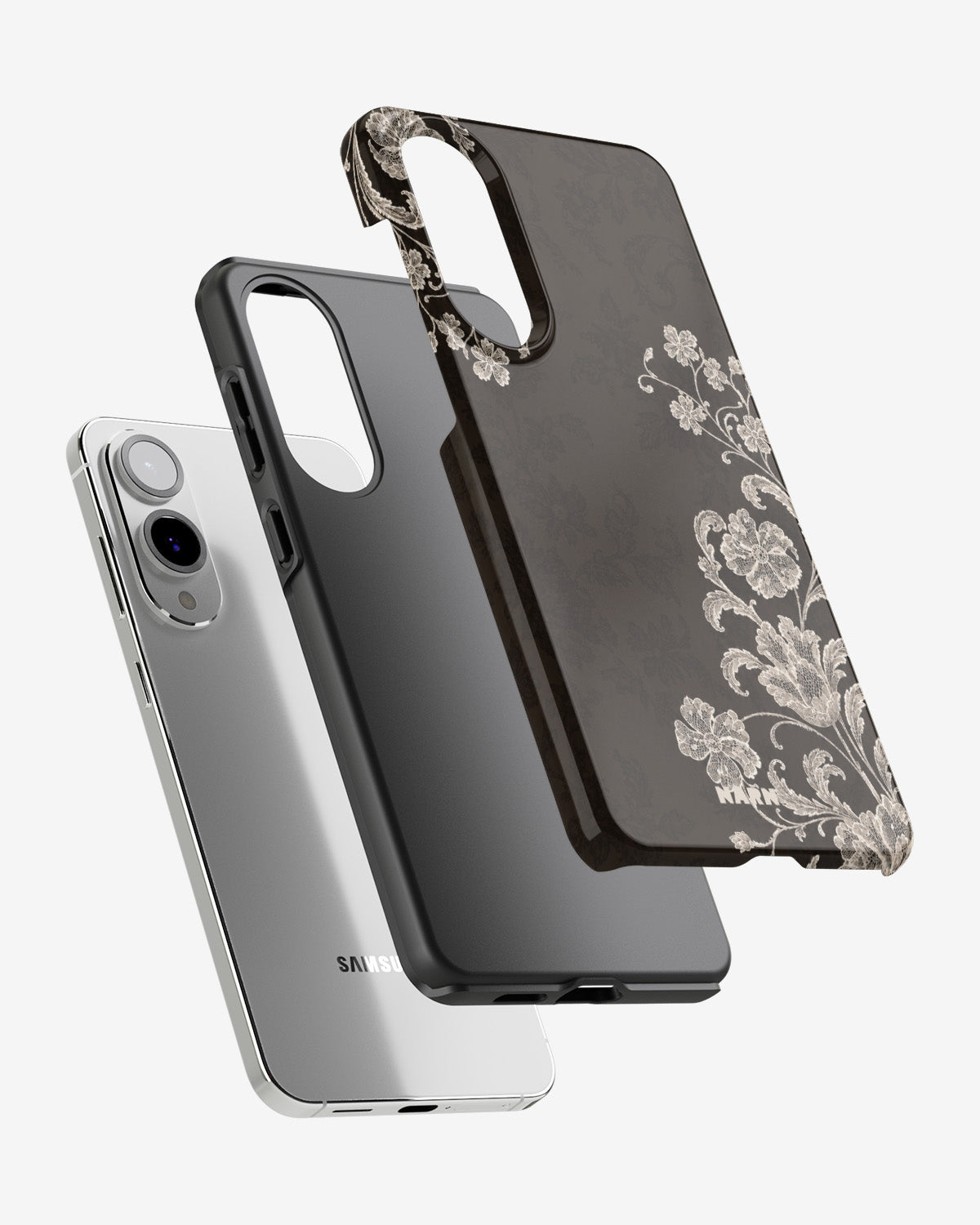 Samsung Galaxy S25 Edge Tough Case – Ivory Bloom - View 2