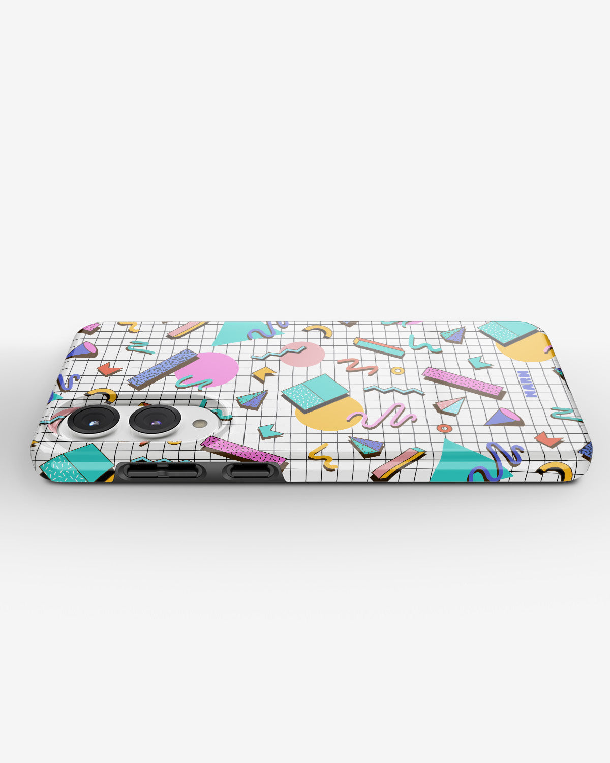Samsung Galaxy S25 Edge Tough Case – 80s Memphis - View 3