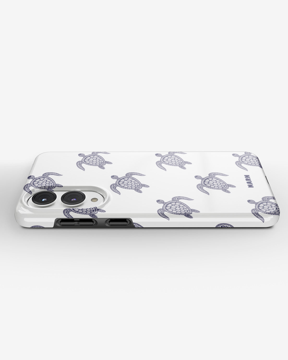 Samsung Galaxy S25 Edge Tough Case – Blue Turtles - View 3