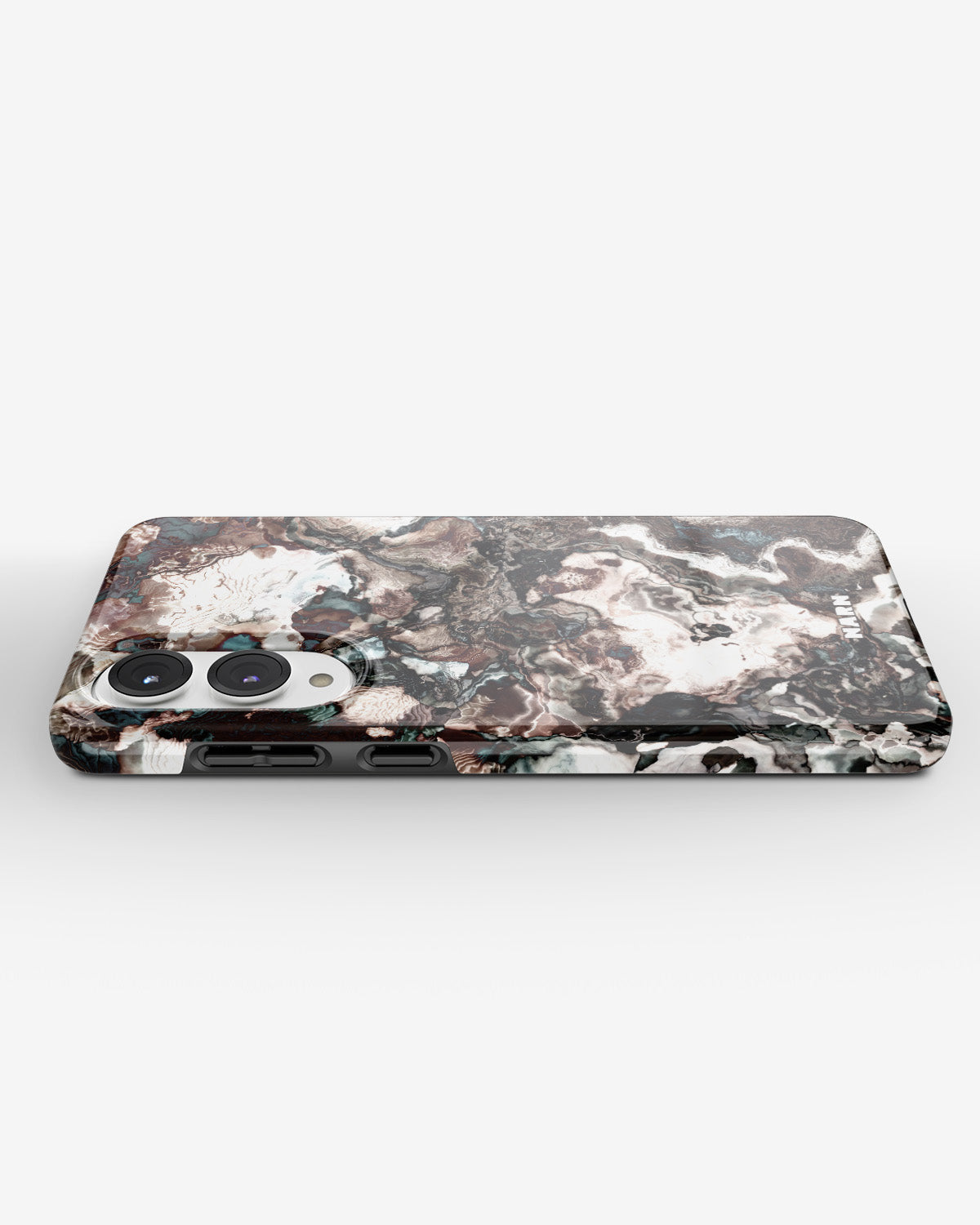 Samsung Galaxy S25 Edge Tough Case – Marble Brown - View 3