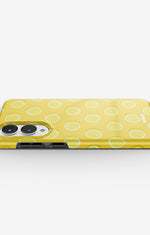 Samsung Galaxy S25 Edge Tough Case – Lemon Dreams - View 3