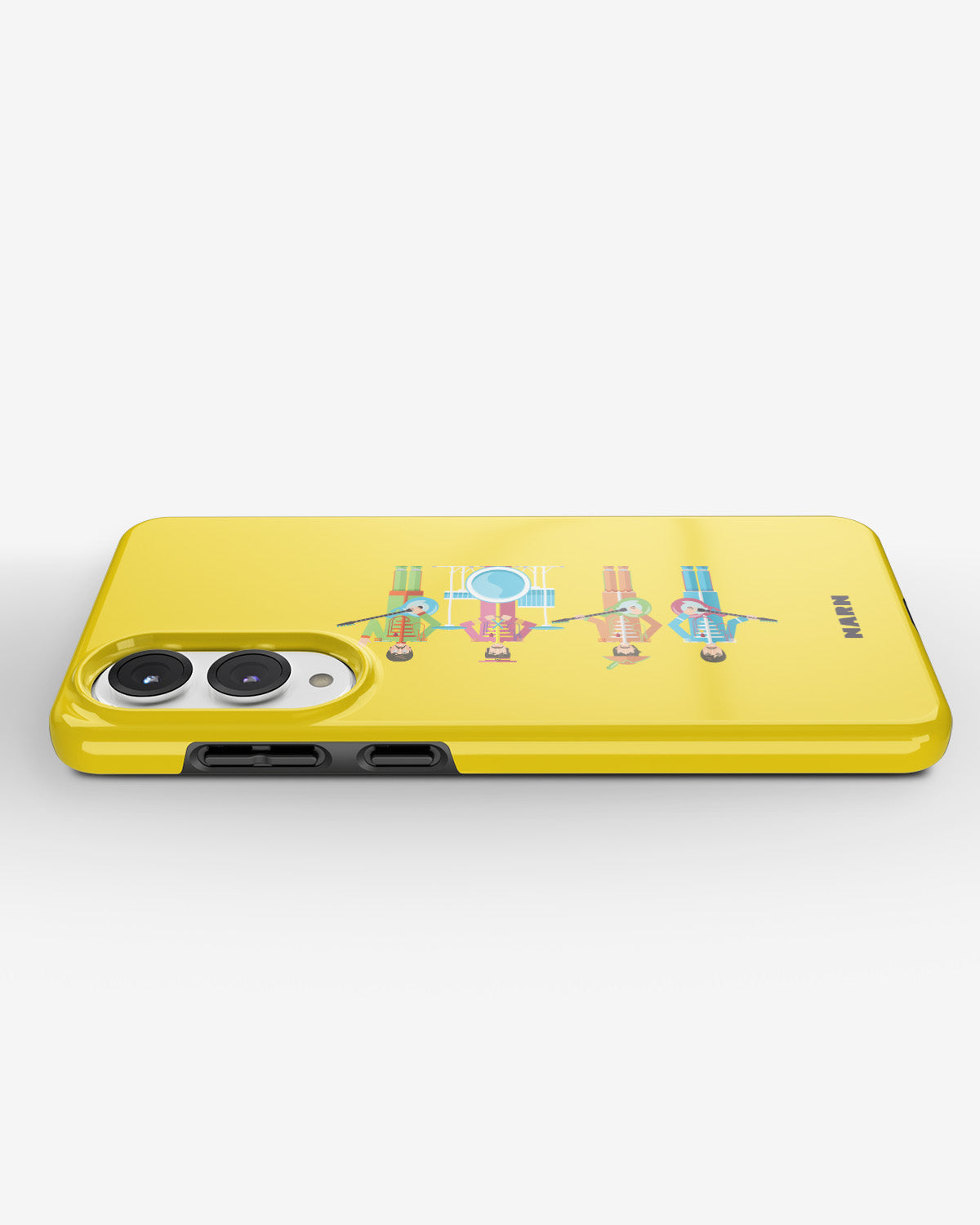 Samsung Galaxy S25 Edge Tough Case – Beatles Yellow - View 3