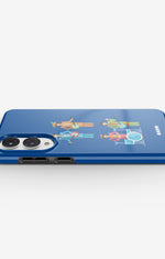 Samsung Galaxy S25 Edge Tough Case – Beatles Blue - View 3