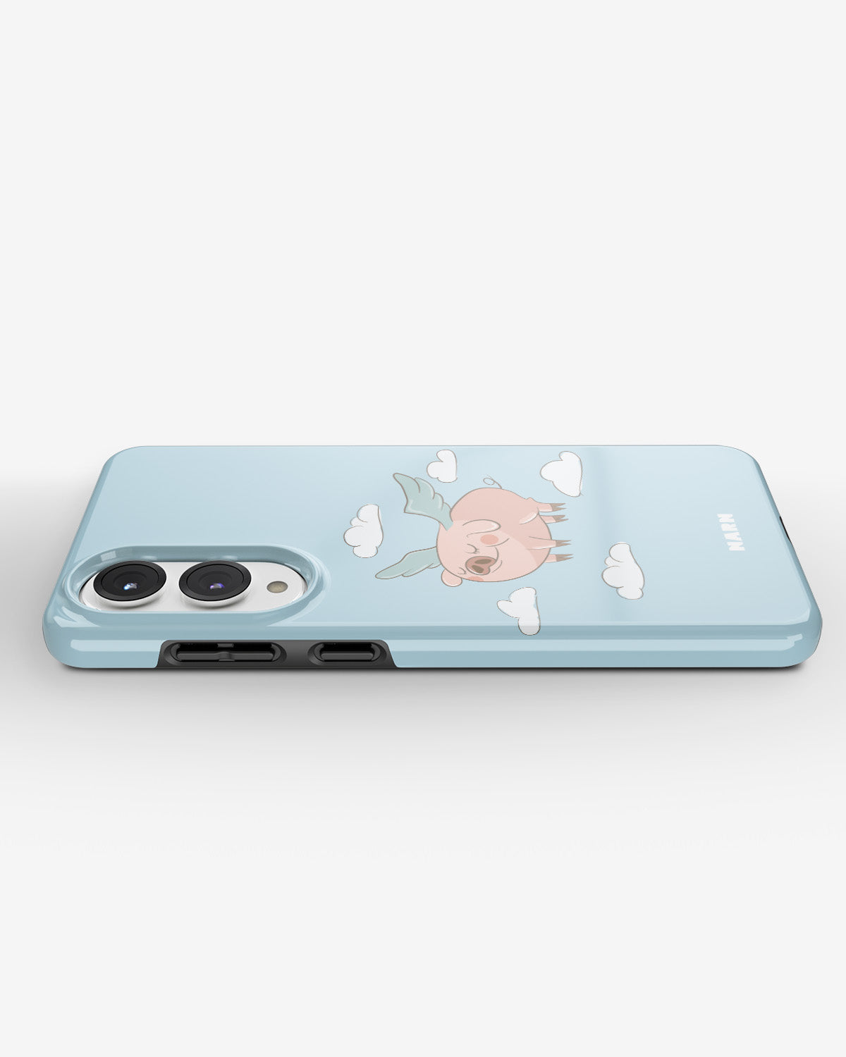 Samsung Galaxy S25 Edge Tough Case – Dreamy Pig - View 3