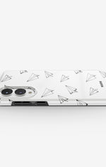 Samsung Galaxy S25 Edge Tough Case – Paper Planes - View 3