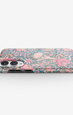 Samsung Galaxy S25 Edge Tough Case – Fantasy Flowers - View 3