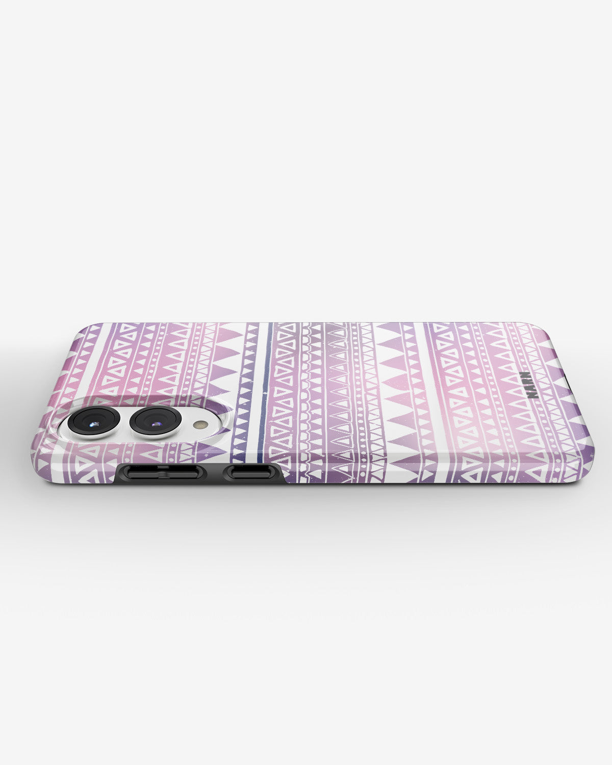 Samsung Galaxy S25 Edge Tough Case – Purple Aztec - View 3