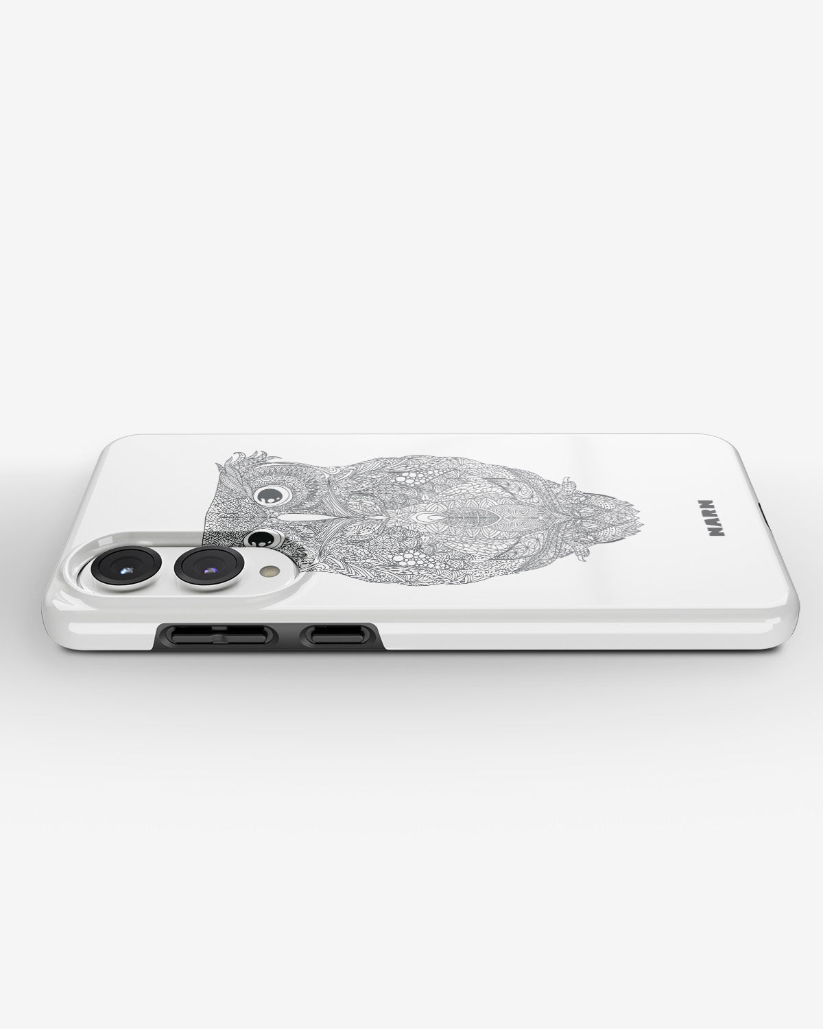 Samsung Galaxy S25 Edge Tough Case – Owl - View 3
