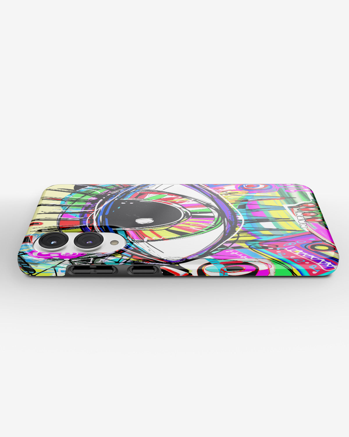 Samsung Galaxy S25 Edge Tough Case – Abstract Eye - View 3