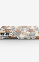 Samsung Galaxy S25 Edge Tough Case – Sea Shells - View 3