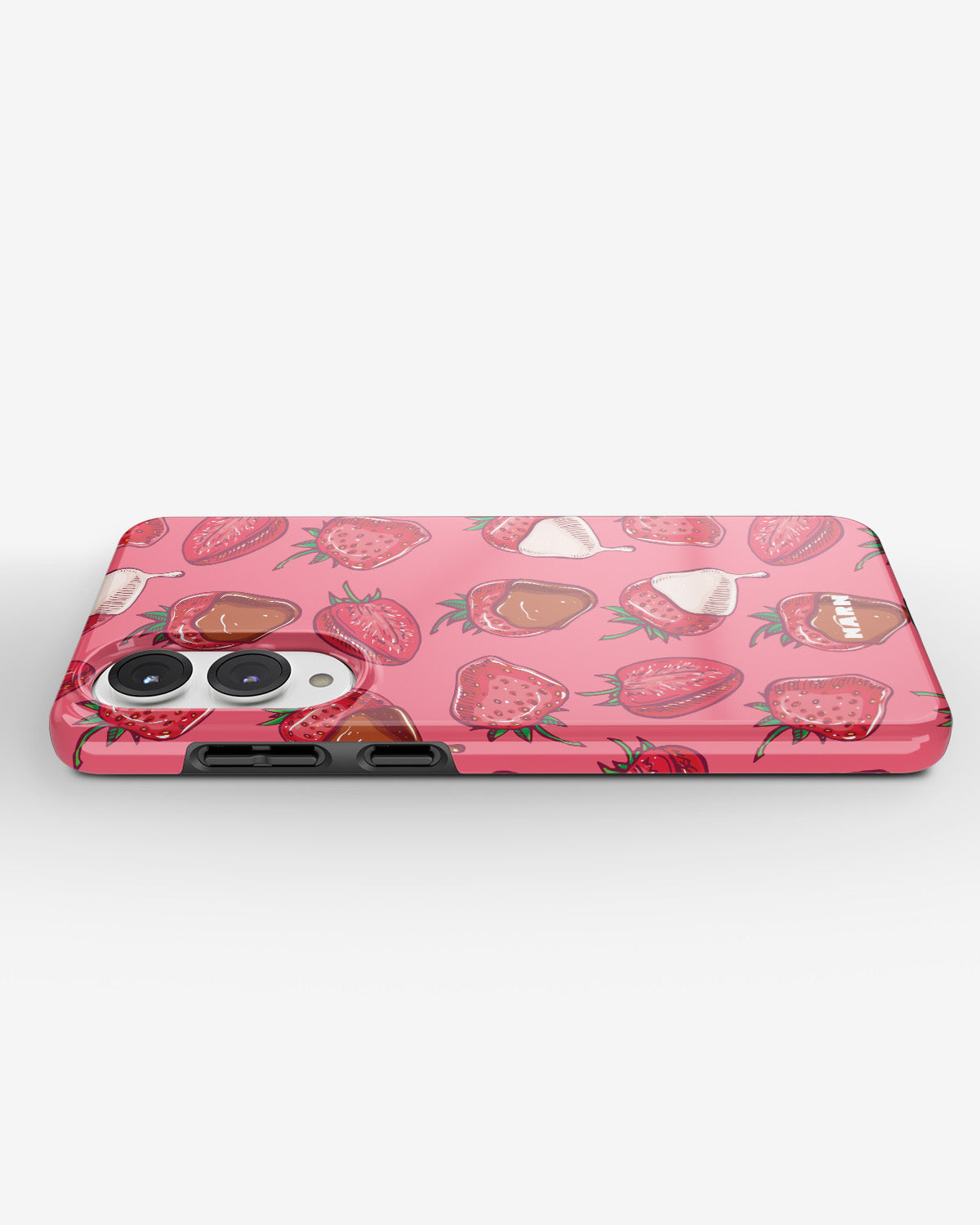 Samsung Galaxy S25 Edge Tough Case – Strawberry Chocolate - View 3