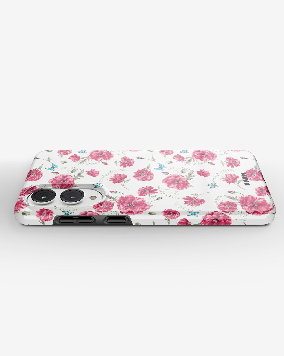 Samsung Galaxy S25 Edge Tough Case – Poppies in Bloom - View 3