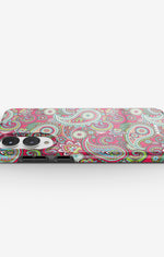 Samsung Galaxy S25 Edge Tough Case – Paisley Paradise - View 3