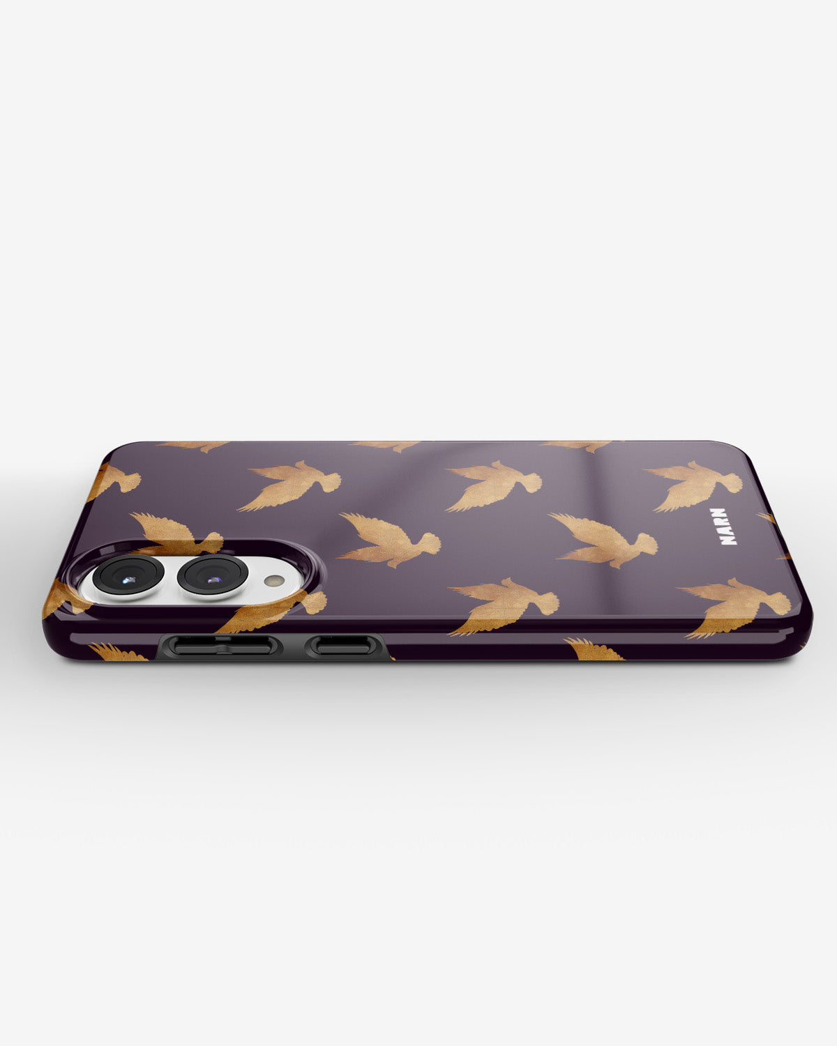 Samsung Galaxy S25 Edge Tough Case – Royal Doves - View 3