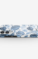 Samsung Galaxy S25 Edge Tough Case – Blue Tropics - View 3