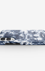 Samsung Galaxy S25 Edge Tough Case – Tie Dye Blue - View 3