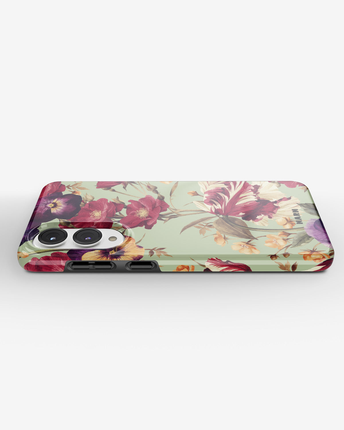 Samsung Galaxy S25 Edge Tough Case – Pansy Pansy - View 3