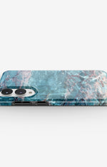 Samsung Galaxy S25 Edge Tough Case – Icy Marble - View 3