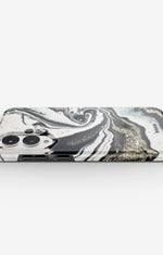 Samsung Galaxy S25 Edge Tough Case – Golden Swirl - View 3
