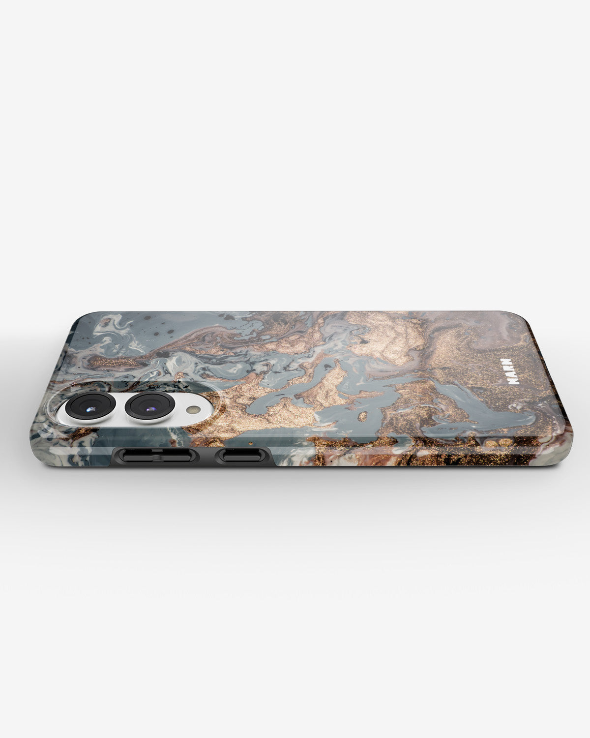 Samsung Galaxy S25 Edge Tough Case – Molten Gold - View 3