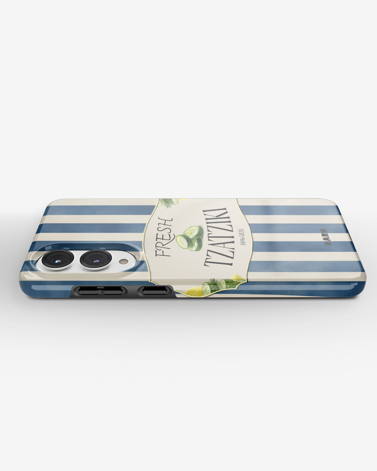 Samsung Galaxy S25 Edge Tough Case – Greek Blues - View 3