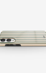 Samsung Galaxy S25 Edge Tough Case – Evergreen Stripe - View 3