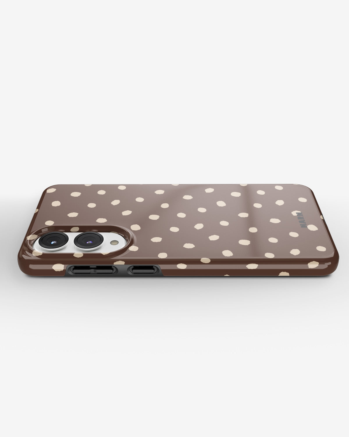 Samsung Galaxy S25 Edge Tough Case – Choco Dots - View 3