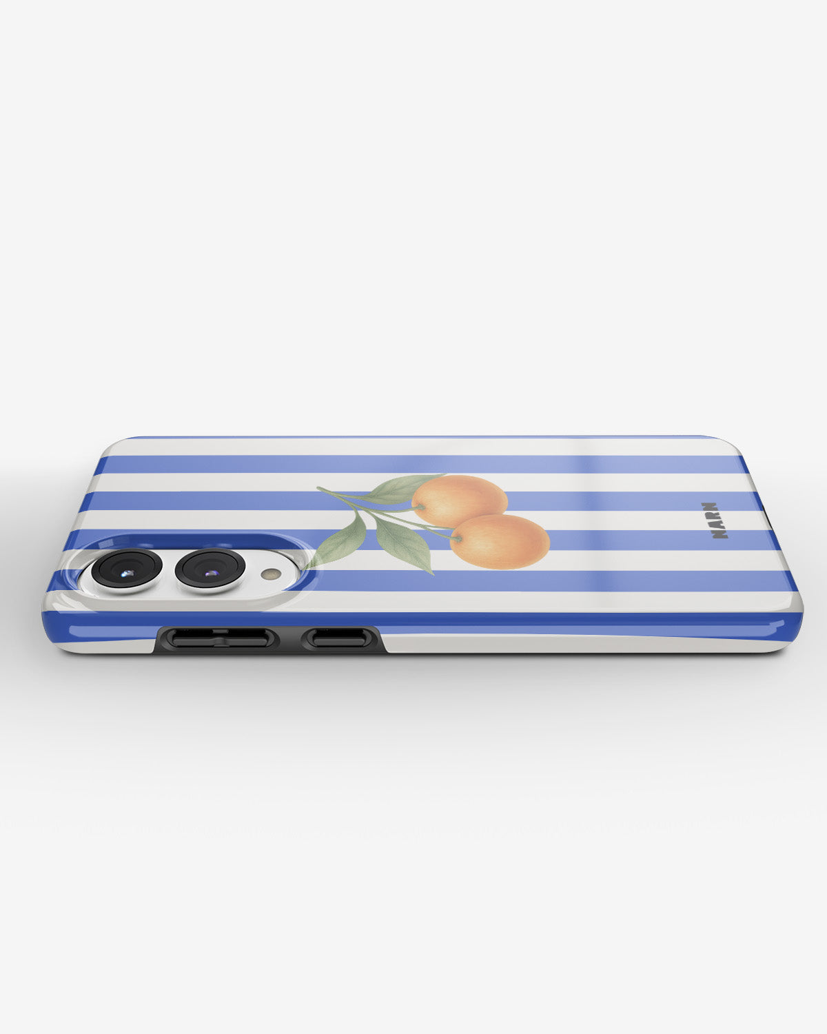 Samsung Galaxy S25 Edge Tough Case – Orange Stripes - View 3