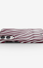 Samsung Galaxy S25 Edge Tough Case – Velvet Zebra - View 3