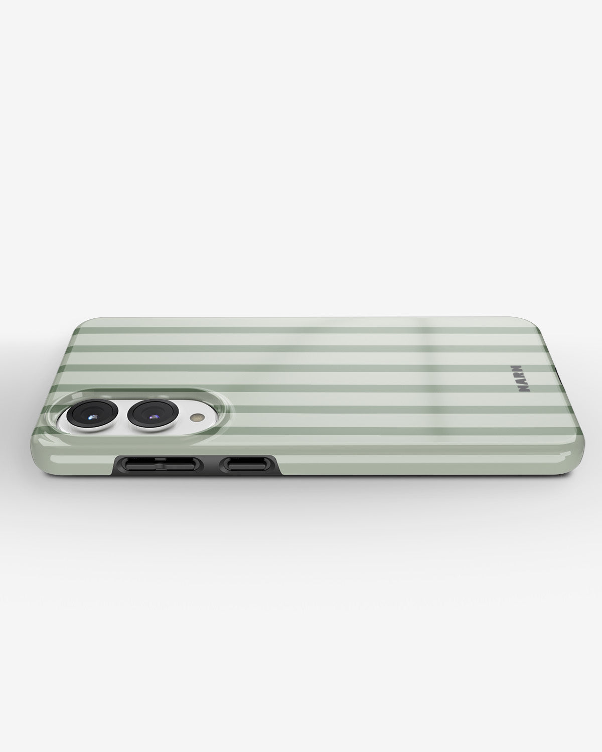 Samsung Galaxy S25 Edge Tough Case – Sage Stripes - View 3